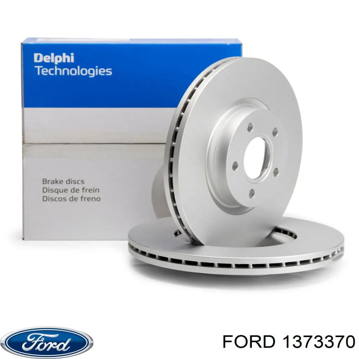 Freno de disco delantero Volvo V40 525, 526