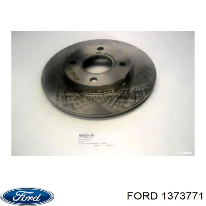 1373771 Ford disco de freno delantero
