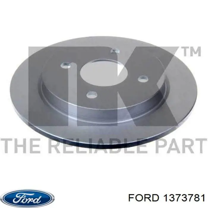 Disco de freno trasero Ford Sierra 1 GBC