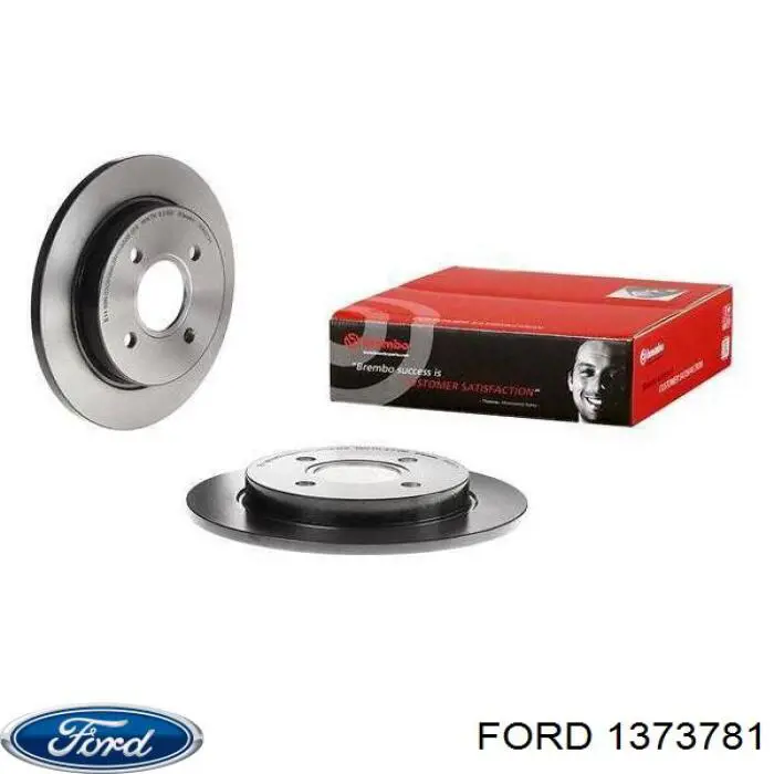 Disco de freno trasero Ford Sierra 1 GBC