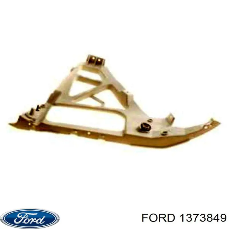1373849 Ford Soporte de parachoques trasero izquierdo