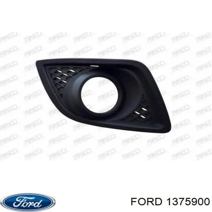 1369811 Ford rejilla de antinieblas delantera derecha