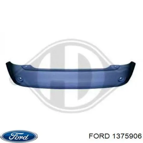 107103810 Ford parachoques trasero