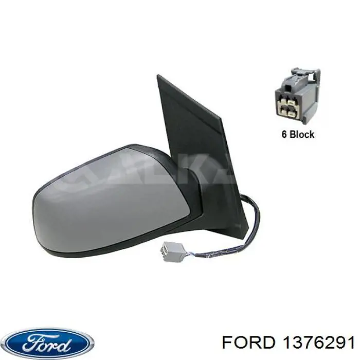1376291 Ford Espejo derecho
