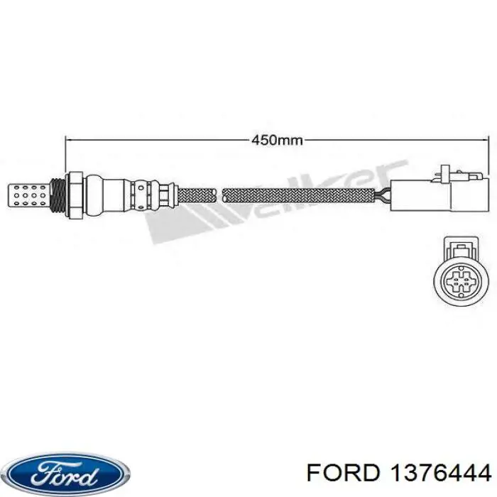 Sensor de oxígeno previo al catalizador Ford 1376444 precio, desde 47,21 EUR