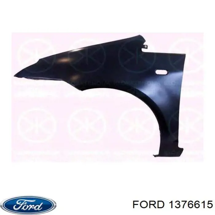 1376615 Ford guardabarros delantero derecho