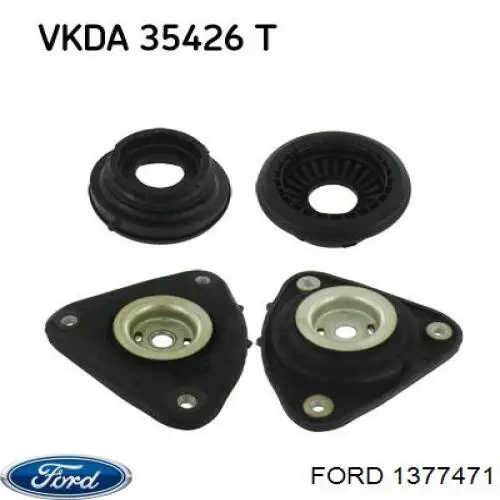 Soporte del amortiguador delantero Ford 1377471
