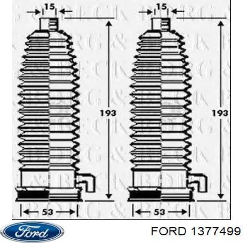 1377499 Ford fuelle dirección