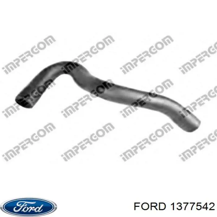 1377542 Ford radiador refrigeración del motor