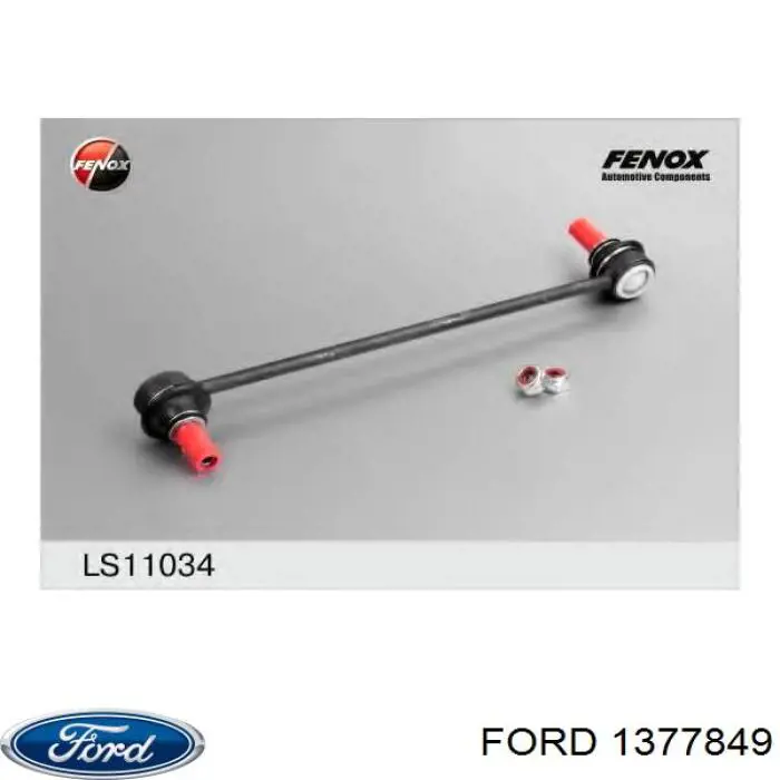 Soporte de la barra estabilizadora delantera Ford 1377849