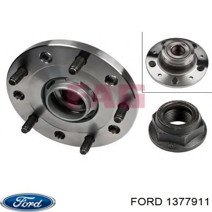 Comprar 1377911 Ford Cubo de rueda, Eje trasero