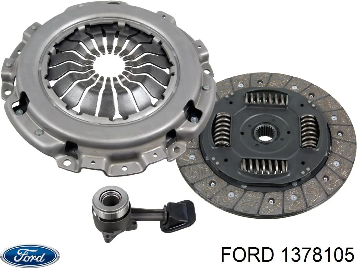 1378105 Ford kit de embrague (3 partes)