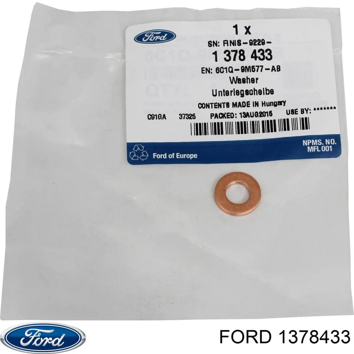 Comprar 1378433 Ford Junta de inyectores