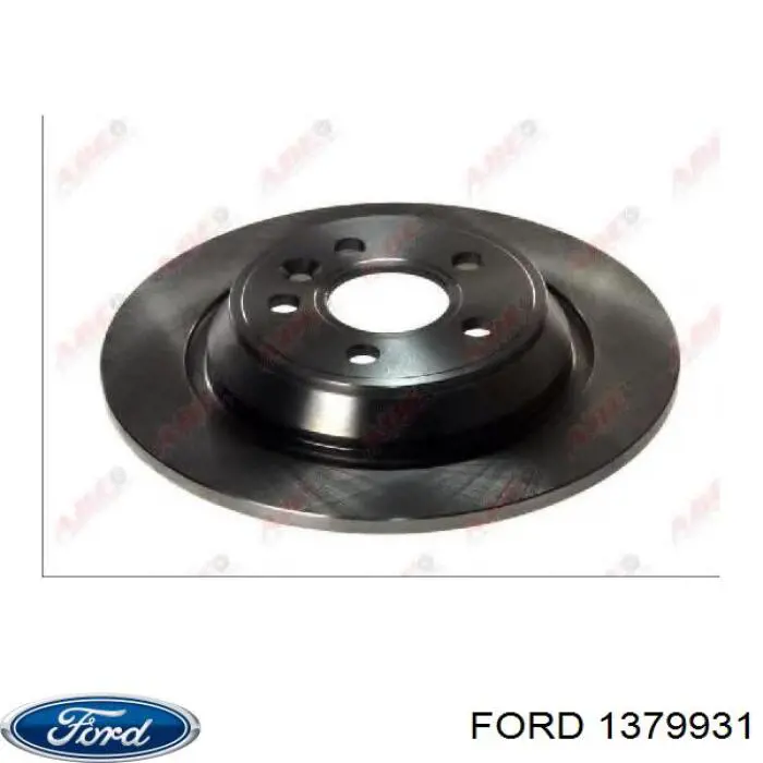 1379931 Ford disco de freno trasero