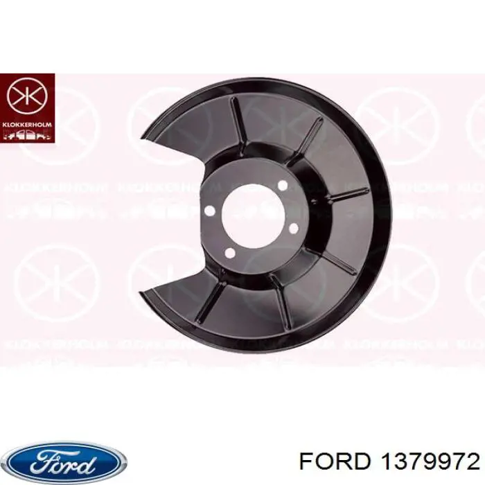 Protector de disco de freno trasero derecho Ford 1145293 precio, desde 17,42 EUR