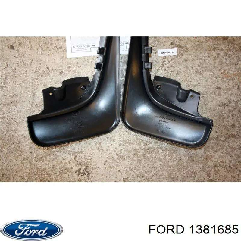 Juego de faldillas guardabarro traseros para Ford S-Max (CA1)