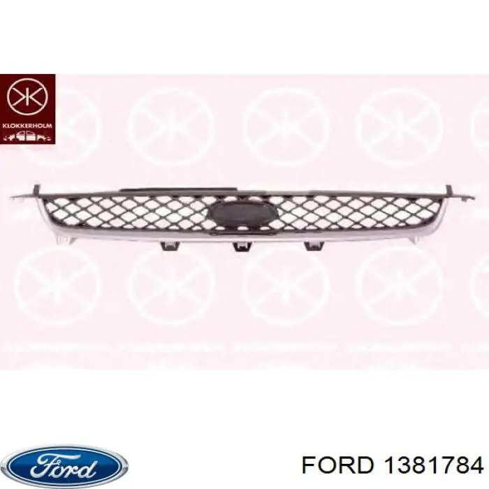 1381784 Ford rejilla de radiador