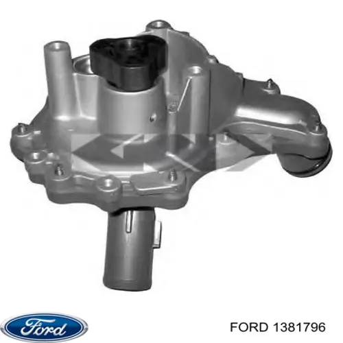 1381796 Ford Bombeadora de agua, completo con caja