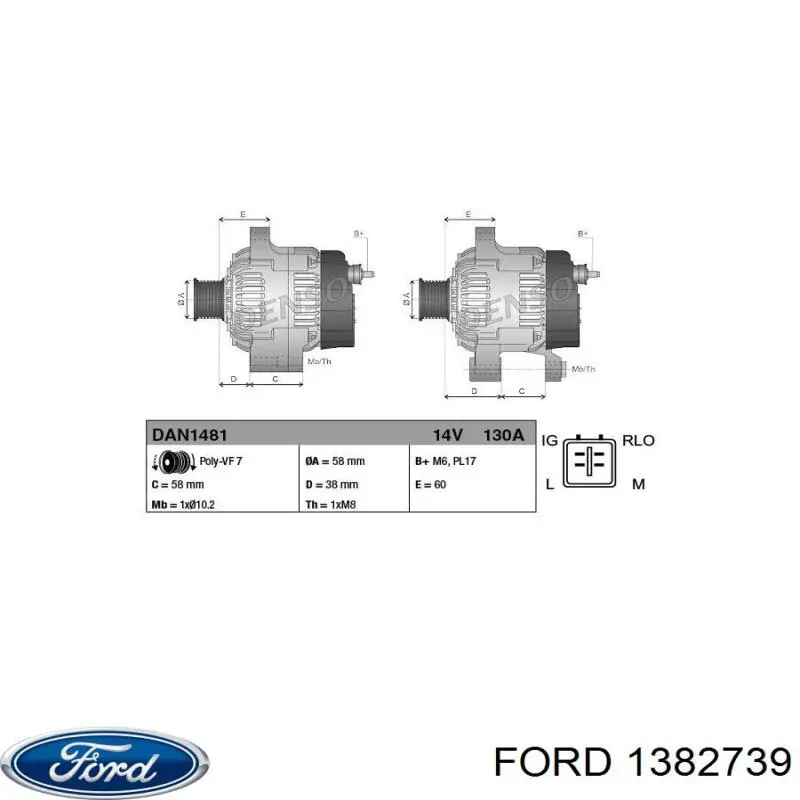 5S6Y9A673AC Ford