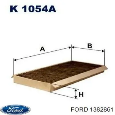 Comprar 1382861 Ford Filtro de aire del habitáculo