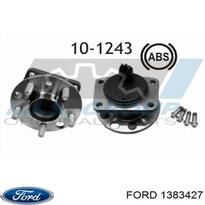 Cubo de rueda trasero Jaguar X-type CF1