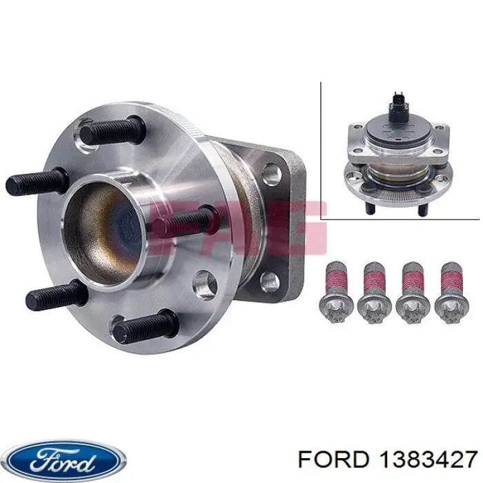 Cubo de rueda trasero Jaguar X-type CF1