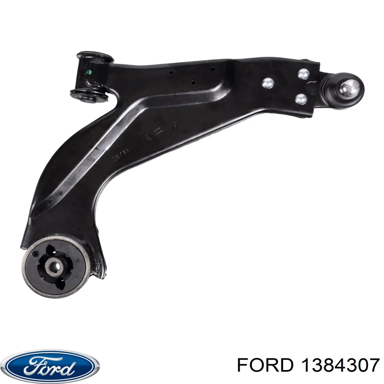 1384307 Ford barra oscilante, suspensión de ruedas delantera, inferior derecha