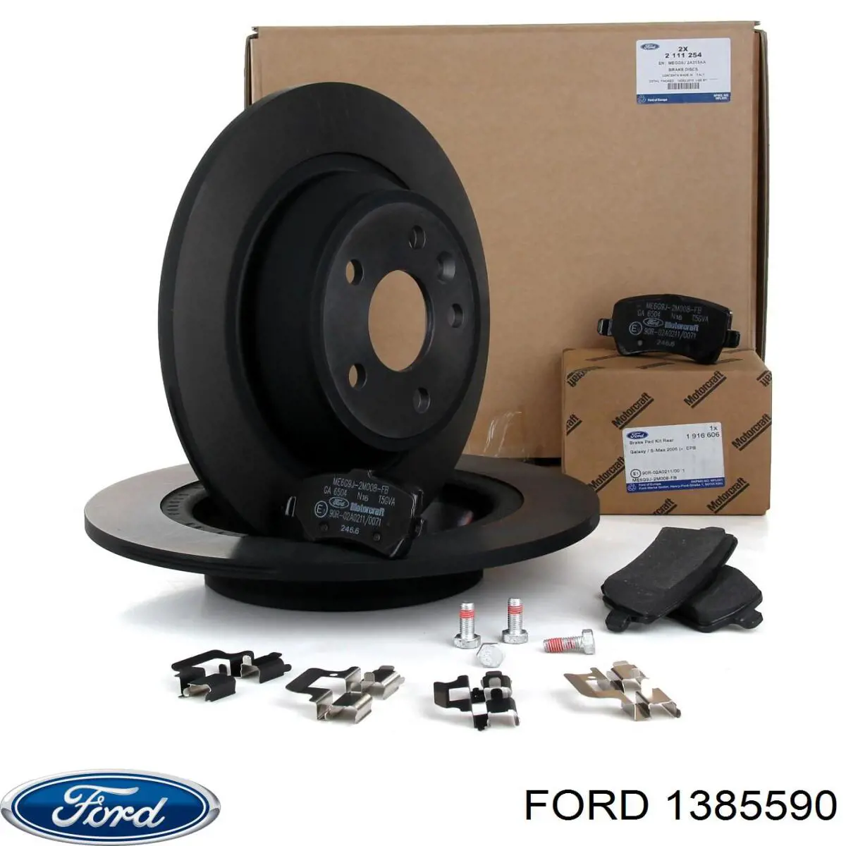 1385590 Ford disco de freno trasero