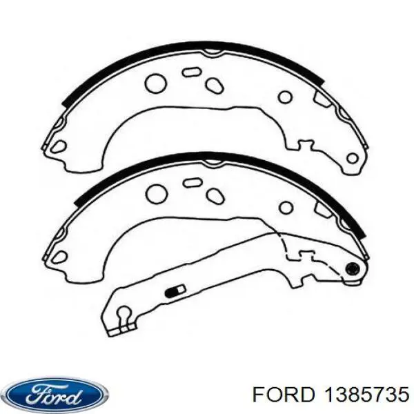 Comprar 1385735 Ford Zapatas de freno