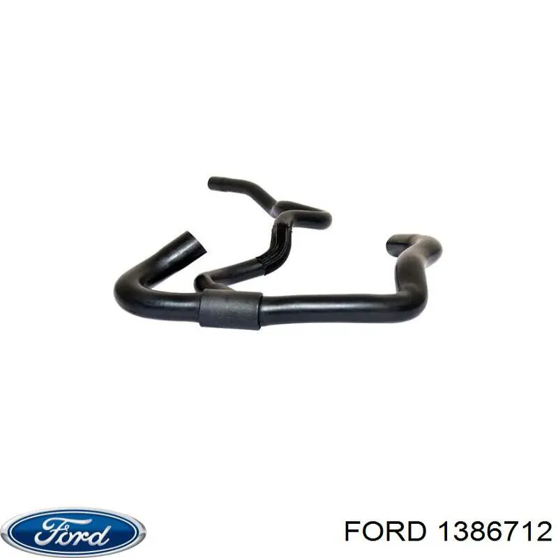 Manguera inferior del radiador Ford 1386712