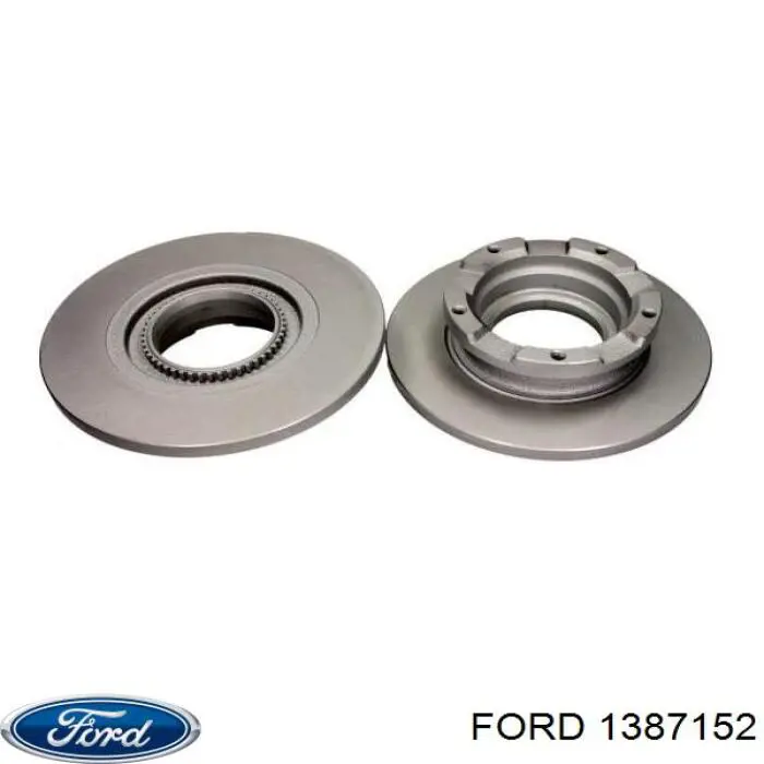 1387152 Ford disco de freno trasero