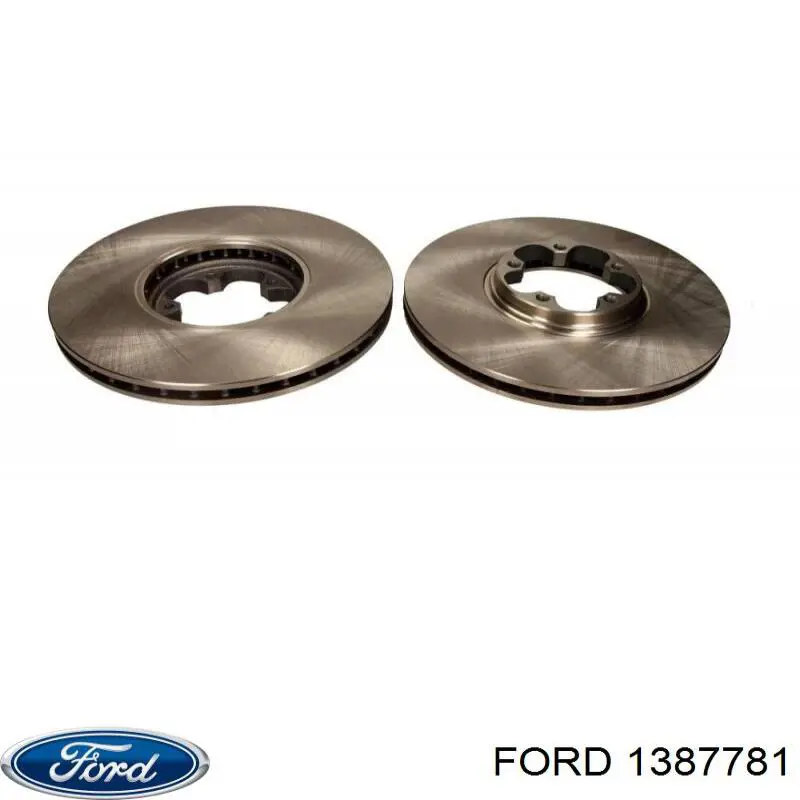 1387781 Ford freno de disco delantero