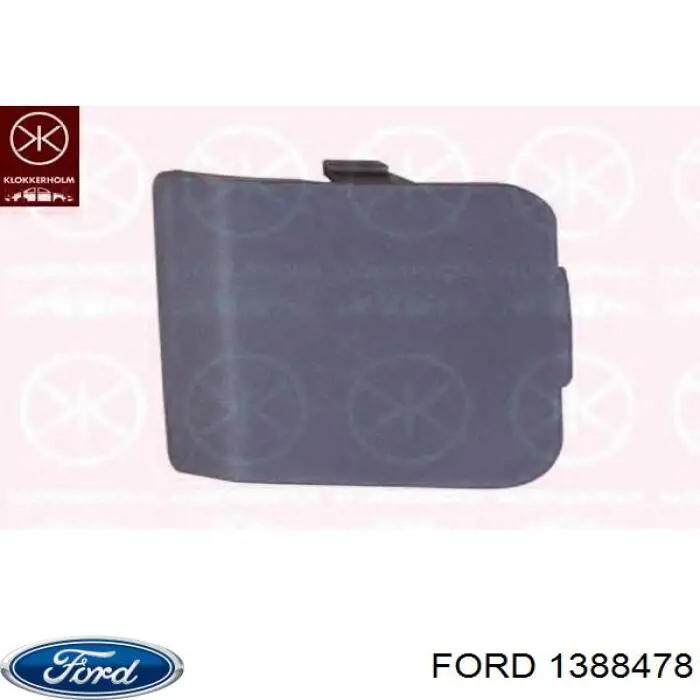 Tapa cubre gancho de remolque para parachoques delantera Ford 1388478 precio, desde 8,85 EUR