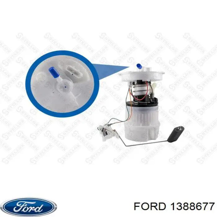 1388677 Ford módulo alimentación de combustible