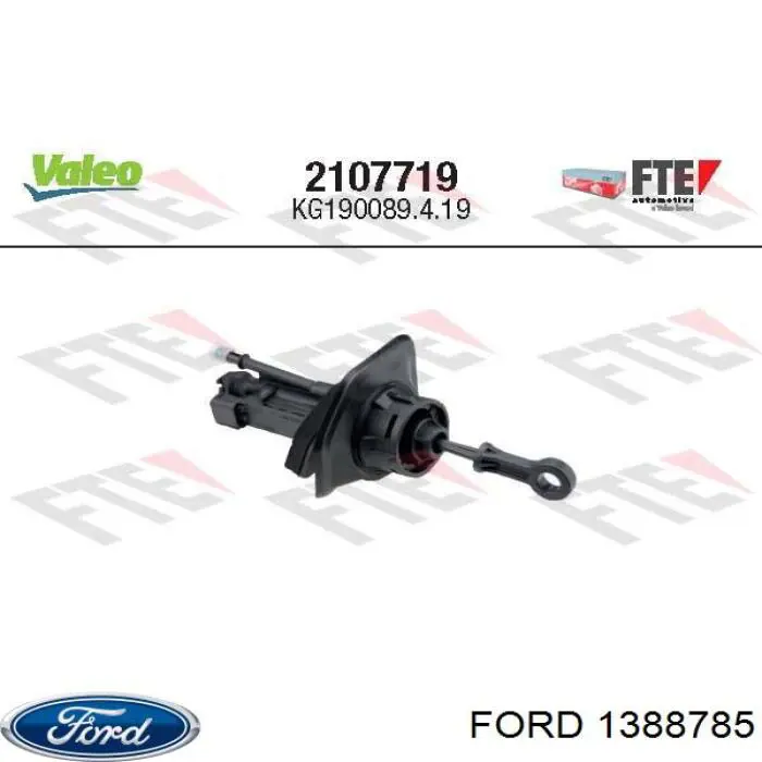 1388785 Ford cilindro maestro de embrague