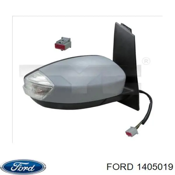Luz intermitente de espejo retrovisor izquierdo 2057115 Ford