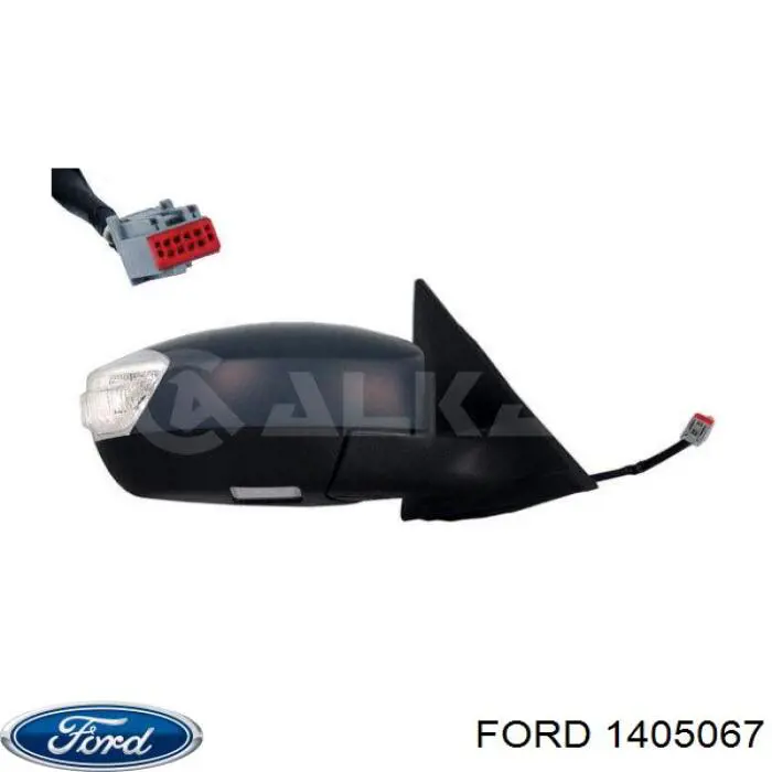Cristal de espejo retrovisor derecho Ford 1405067 precio, desde 15,59 EUR