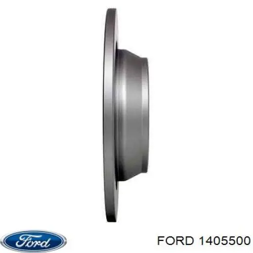 1405500 Ford disco de freno trasero