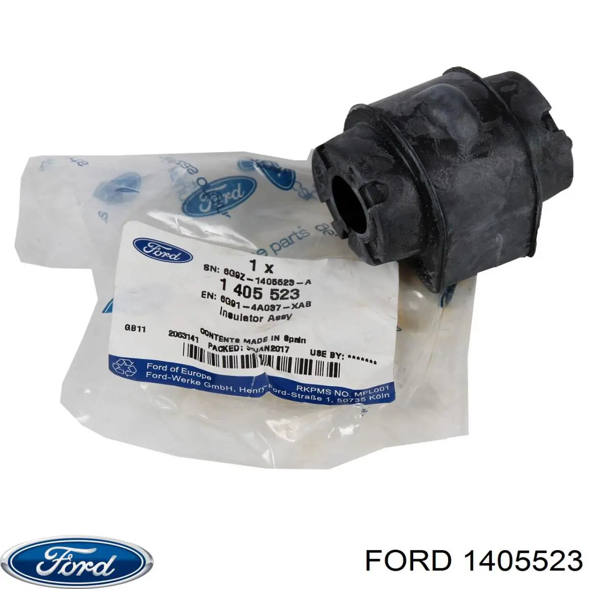 1405523 Ford casquillo de barra estabilizadora trasera
