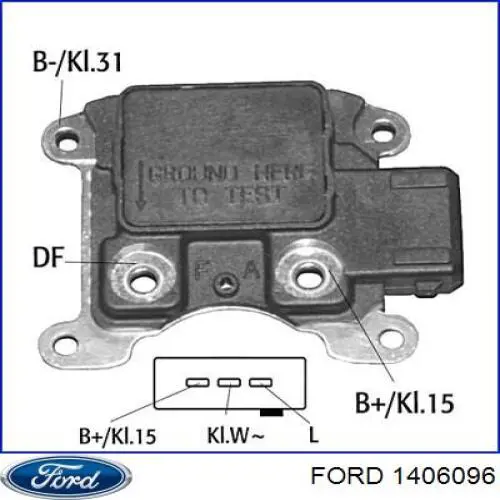 Alternador del motor Ford 1406096 precio, desde 52,57 EUR