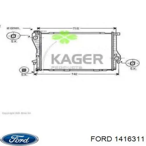 Faro Ford 1416311 precio, desde 105,50 EUR