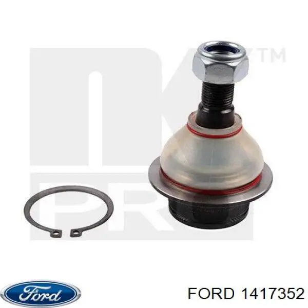 1417352 Ford rótula de suspensión inferior