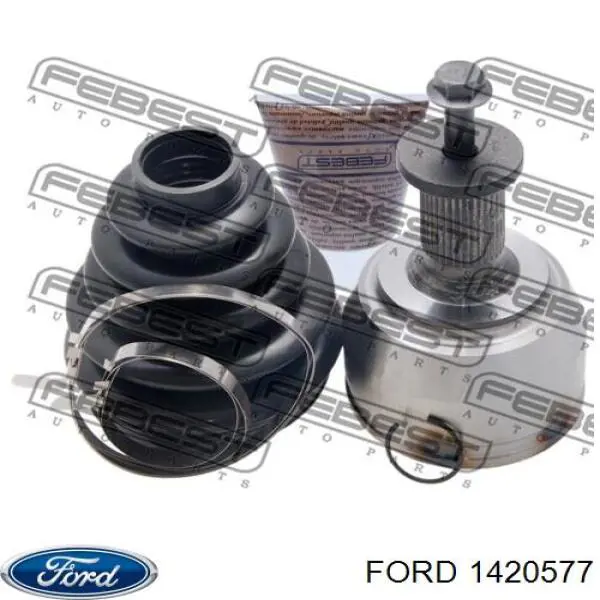 1420577 Ford árbol de transmisión delantero derecho