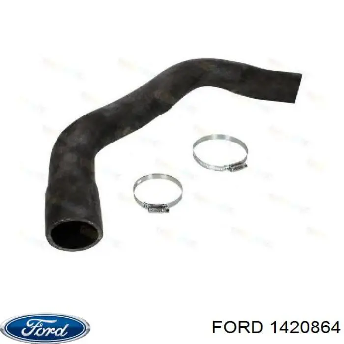 1420864 Ford tubo flexible de aire de sobrealimentación derecho