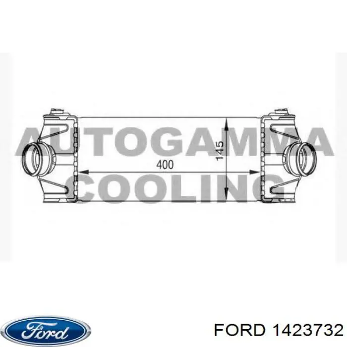1423732 Ford intercooler