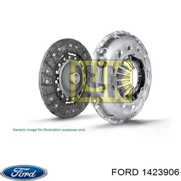 1423906 Ford kit de embrague (3 partes)