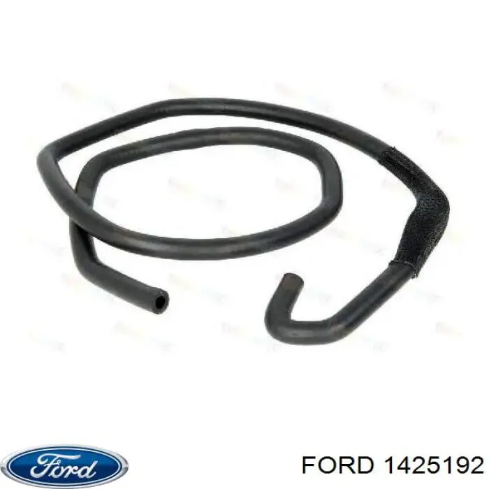 1425192 Ford tubería de radiador, tuberia flexible calefacción, superior