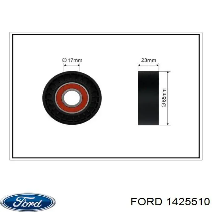 Tensor de la correa trapecial Ford 1425510 precio, desde 25,79 EUR