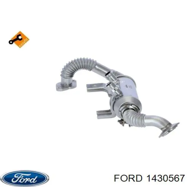 1430567 Ford enfriador egr de recirculación de gases de escape