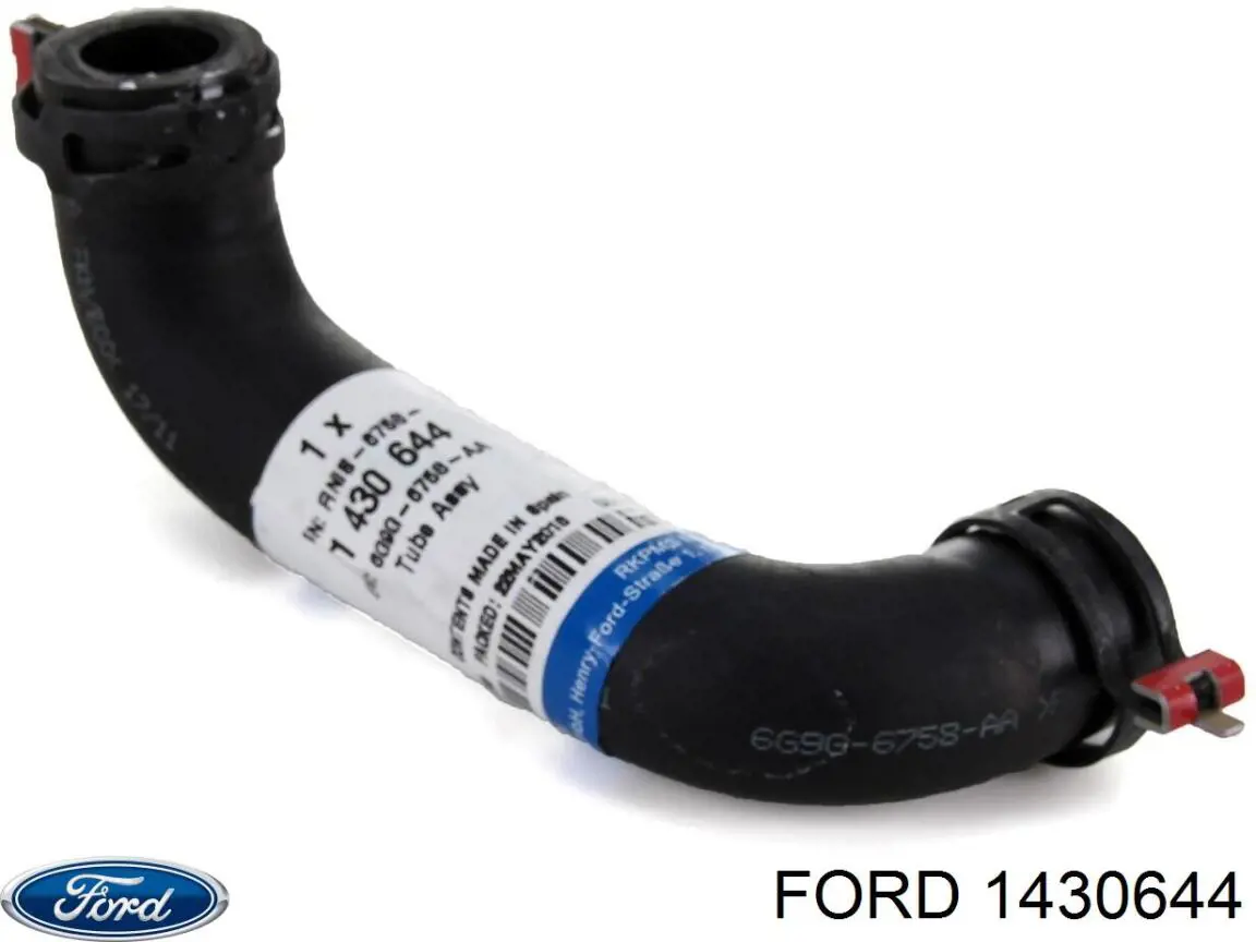 1430644 Ford manguera tuberia de radiador (gases de escape)